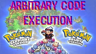 Pokémon RubySapphire  Arbitrary Code Execution Glitch [upl. by Jael258]