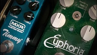 Wampler Euphoria vs MXR Timmy [upl. by Sivi471]