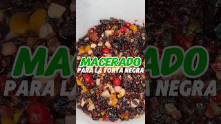 Macerado Para Torta Negra🎁 [upl. by Nidnal]