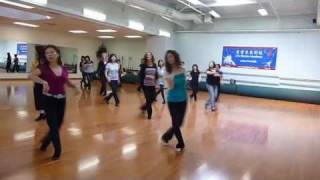 Blue Sky Line Dance By Niels PoulsenDance amp Walk Through [upl. by Mert327]