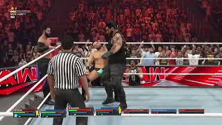 The Judgment Day go to war with AOP Raw highlights Nov 18 2024 [upl. by Neelav]