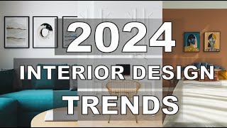 🔥INTERIOR DESIGN TRENDS IN 2024 [upl. by Nodnelg307]