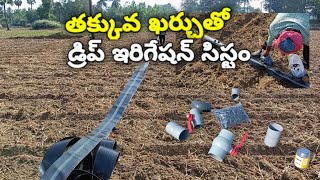 low cost drip irrigation system [upl. by Itisahc]