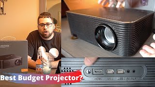 Apeman LC650 Projector Review Unboxing amp Demo  Under 250 [upl. by Kerril]