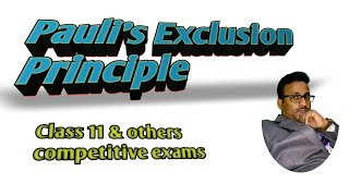 Poulis Exclusion Principle  Atomic Structure  class 11  Chemistry  competitive exams [upl. by Enoved496]