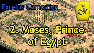 2 Moses Prince of Egypt  Exodus  AoE2 RoR Custom Campaign [upl. by Russi688]