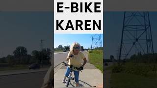 Apparently Karen is going to make up rules about which bikes are aloud on the bike paths Thoughts [upl. by Katerine]