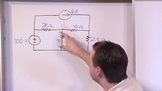 Lesson 18  Superposition In Circuits Part 1 Engineering Circuits [upl. by Assilev831]