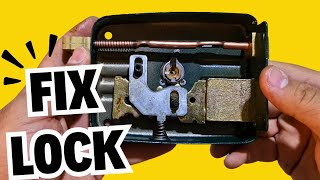 DIY Guide How to Fix a Broken Gate Lock in 5 Minutes🚪🔧 [upl. by Romulus]