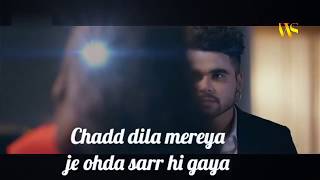 Chad Dila Mereya  Ninja  SGN whatsapp status  Sad Song  Aadat [upl. by Thorlay]