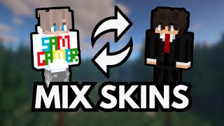 Skindex Editor How You Can Make the GeorgeNotFound Minecraft Skin [upl. by Anoirb]