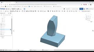 Engr 1  Onshape  Loft 3 [upl. by Utta541]