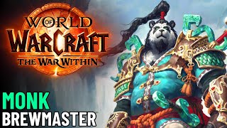 Brewmaster Monk Gameplay Livestream worldofwarcraft warcraft thewarwithin warwithin live [upl. by Annaya413]