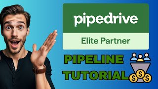 How to Set Up a Pipedrive Pipeline  Pipedrive CRM Tutorial For Beginners 2024 [upl. by Aerdnahs]