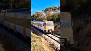 Rodalies R1RG1 Tordera renfe trenes trains train [upl. by Anivla]