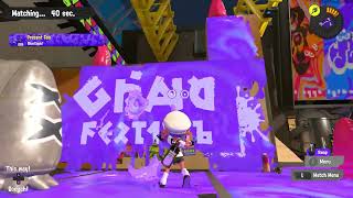 Splatoon 3 Gameplay 36 Grand Festival Past vs Present vs Future [upl. by Lecirg682]