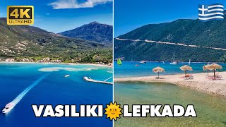 VASILIKI 🌞 Lefkada Island  Greece 🇬🇷  Charming Village  Walking Tour 4K UHD [upl. by Colson]