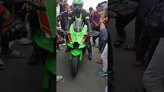 Kawasaki Ninja Zx10r 😍shorts kawasaki ninja zx10r [upl. by Mareld]