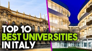 10 Best Universities in Italy [upl. by Annat]