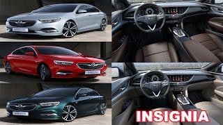 2018 Opel Insignia Grand Sport  Exterior Colors amp Interior Styles [upl. by Merchant]