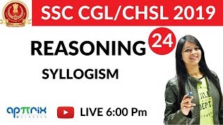 SYLLOGISM  1  RRB NTPCJE  REASONING BY SONAL MAAM  1130 AM  CLASS 24 [upl. by Anom]