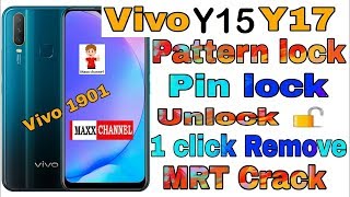 VIVO 1901 Y15 Y17 PIN LOCK  FRP DONE BY MRT [upl. by Nylg]