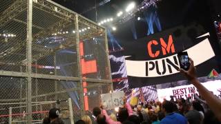 Hell in A Cell entrance of CM Punk [upl. by Yila]