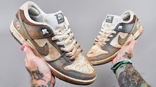 Yuto SB Nike Dunks Cleaning Tutorial [upl. by Maag]