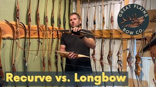 Recurve vs Longbow  General Overview [upl. by Sorel]