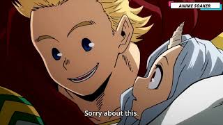 Mirio vs Overhaul ENG SUB  Lemillion Risks his Life to Save Eri [upl. by Yelich]