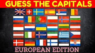 Ultimate European Capitals Quiz Challenge 🇪🇺✨ [upl. by Dasa]