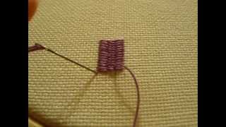 Cretan Stitch Video Tutorial [upl. by Orlanta698]