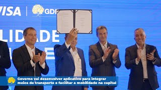 GDF vai desenvolver aplicativo para integrar meios de transporte e facilitar a mobilidade na capital [upl. by Merilyn]