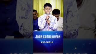 PRECIOUS PEARLS  John Kathiravan  kids children bible prayer pastorkathiravan [upl. by Sharron]