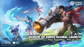 Honor of Kings Launch Date Trailer [upl. by Wallraff]