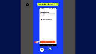 How to activate rider safety feature on your rider app [upl. by Julina]