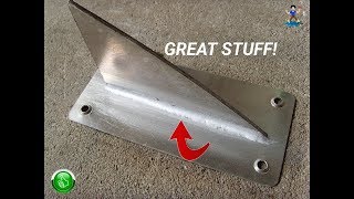 How To Easily Join Together Aluminum Plates amp Repair Aluminum Parts [upl. by Mitch]