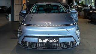 2024 Hyundai KONA  New and Unique Electric SUV in Detail  Exterior and Interior  Visual Review 4K [upl. by Elleira]