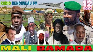 RADIO RENOUVEAU FM 12 11 2024 MALI [upl. by Robina]