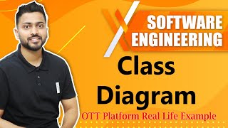 Class Diagram in UML  OTT Platform Real life example  Easiest Explanation [upl. by Htor]