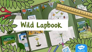 How to Make a Wild Lapbook for Exploring Nature [upl. by Eillor568]