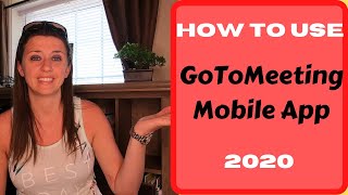 Gotomeeting App Gotomeeting App Tutorial 2020 [upl. by Tuneberg]