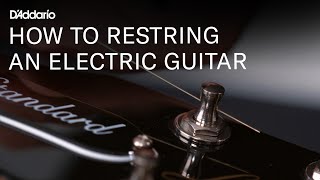 How to Restring An Electric Guitar Easy StepbyStep Guide [upl. by Sankaran460]