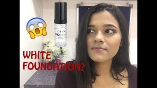 L A Girl Pro Coverage HD Foundation  White Foundation First Impression  Raina Jain [upl. by Hecker]