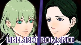 Fire Emblem Three Houses ★ Linhardt Romance 【Support Conversations  Goddess Tower  Marriage】 [upl. by Legra]