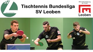 SV Leoben 1  TTC Oberpullendorf 1 Tisch 2 [upl. by Fishbein557]