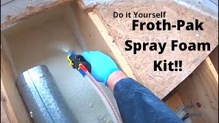 How to Use a FrothPak Spray Foam Kit [upl. by Abana]