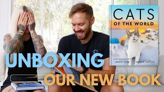 Unboxing our new book CATS OF THE WORLD [upl. by Nonnel]