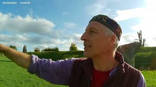 Walking Avebury Stone Circle with Alex Part 3 [upl. by Novehs]