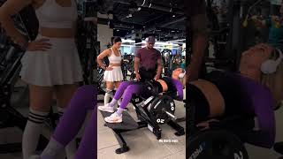 My all siblings gym trainer 🔥 kritikamalik armaanmalik gym dubai gympartner [upl. by Rouvin]